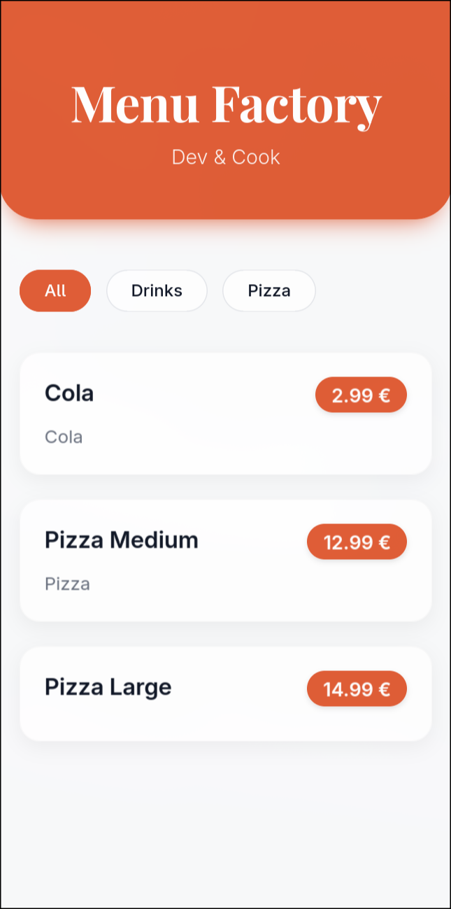 App screenshot